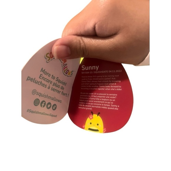 Sunny the bee valentines editions 2021 NWT - Picture 3 of 4